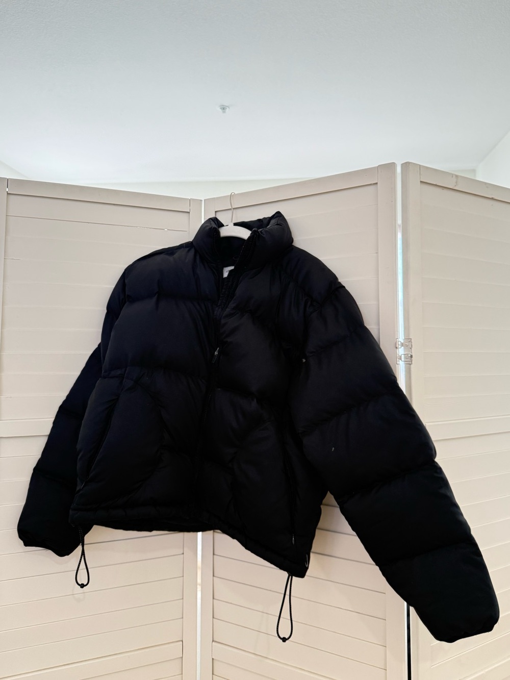 Obermeyer Black Puffer Jacket - Women's  Coat size 8 snow ski winter